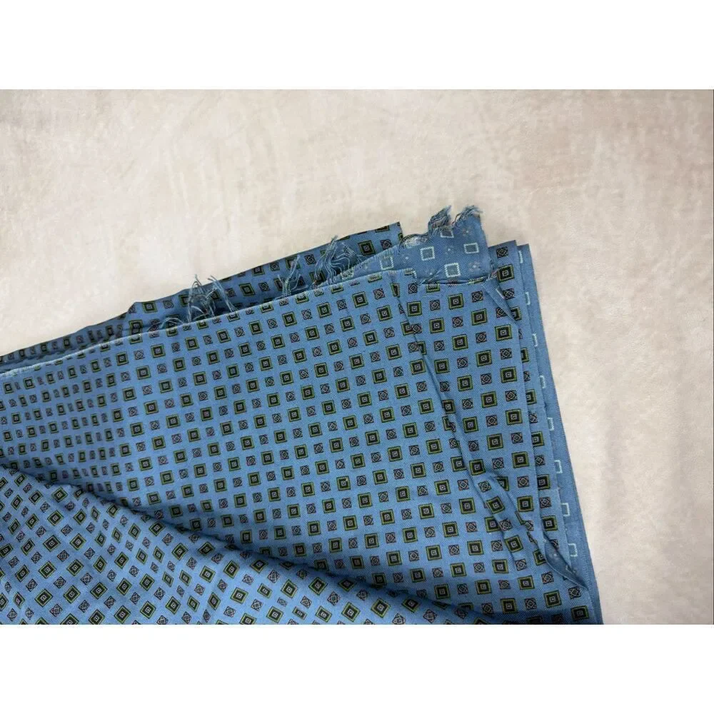 Vintage 1970s Fabric Geometric 38x140” Mod MCM